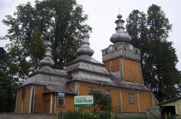 Image - St Archangel Michaels Greek-Catholic (now Orthodox) Church in Vysova (Wysowa). 